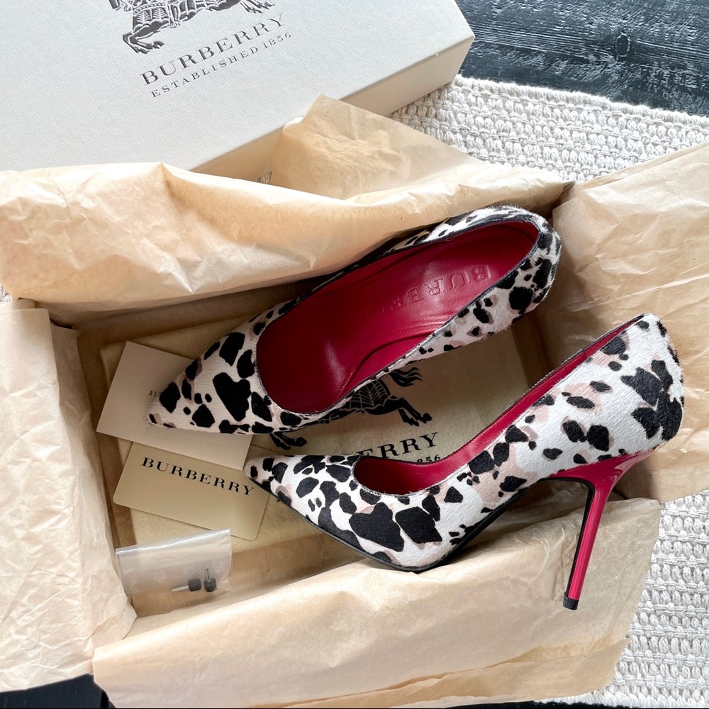 Burberry Ponyhair Pumps, Size 36 - Picture 3 of 11